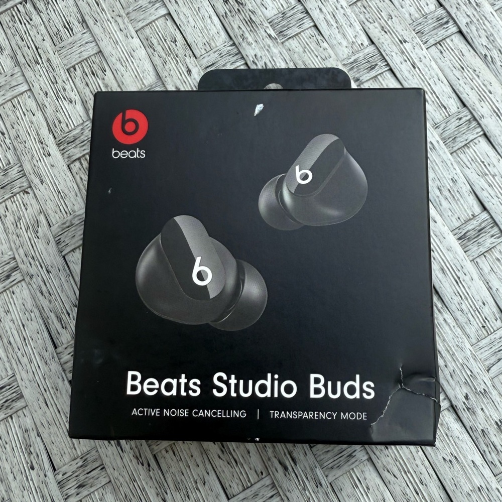 NIB! Beats Studio Buds True Wireless Earbuds Black ANC & Transparency